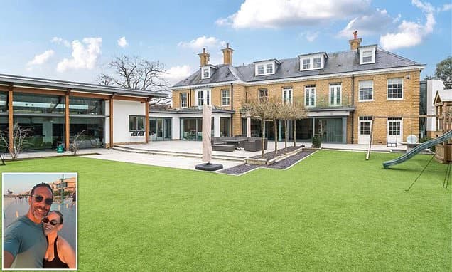 Has tax-exile Rio Ferdinand quit Britain for good? Football pundit puts his sprawling £10.5million UK mansion up for sale - nine months after moving his family to Dubai