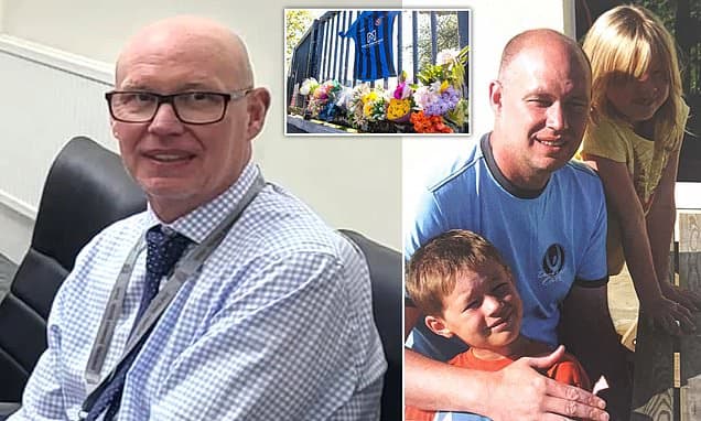Man, 35, is charged with murder and failing to stop after grammar school headteacher was killed in crash while cycling