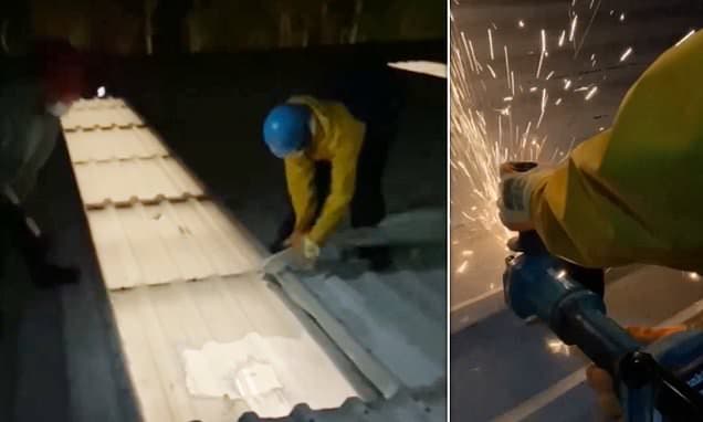 Pro-Palestinian protesters break into Israeli-owned drone factory in Leicester as police arrest two