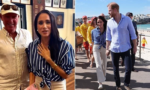 Meghan gives a bride candid marriage advice as she says it's about more than 'just the wedding' in video message to fan's daughter during Australian tour
