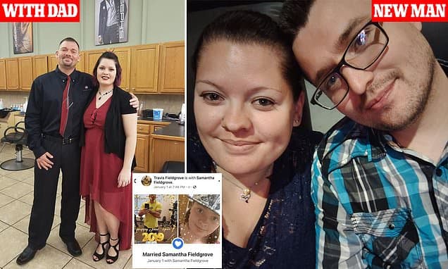 Woman who married her own FATHER aged 20 then announced it on Facebook shares how she has moved on from incest grooming nightmare with new man... as her dad's latest disgrace is revealed