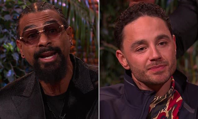 David Haye goes for the knockout in tyrannical rant against 'victim' Adam Thomas - while Ant and Dec address the boxer's 'terrifying theories about women' during I'm A Celeb final