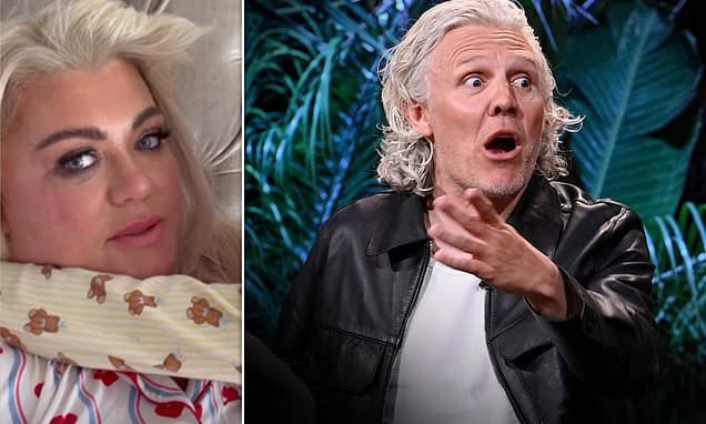 Gemma Collins says David Haye and Jimmy Bullard should be 'disgusted with themselves' in scathing rant after storming off I'm A Celeb set during chaotic finale