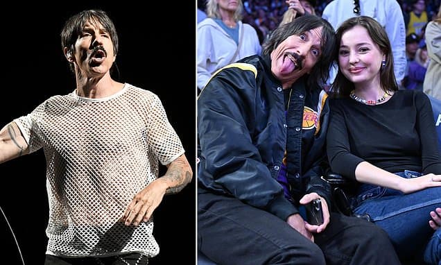 Red Hot Chili Peppers frontman Anthony Kiedis' girlfriend addresses 33-year age gap romance