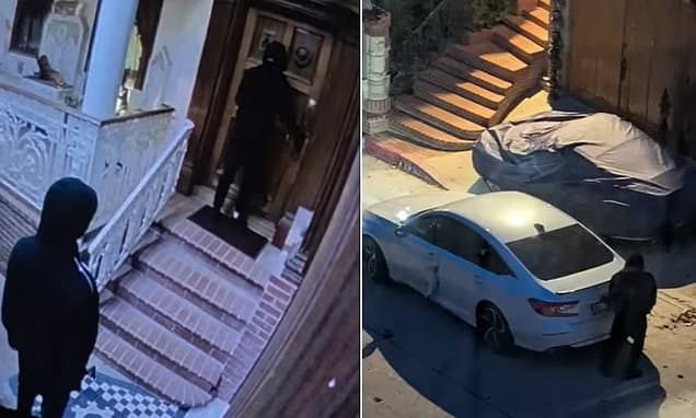 Masked thieves attack and strangle Budget Rent a Car heiress, 68, at her Hollywood Hills mansion