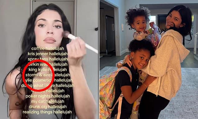 Kylie Jenner slammed by fans for ranking spray tans and handbags above her two children on favorite things list
