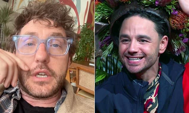 Seann Walsh jokes 'that's what dress rehearsals are for' in cheeky response to I'm A Celebrity chaos after final show erupted into an explosive clash