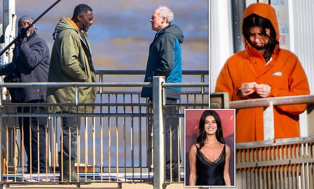 Idris Elba surprises locals as Luther swaps inner-ciy London for the Suffolk seaside in new Netflix film