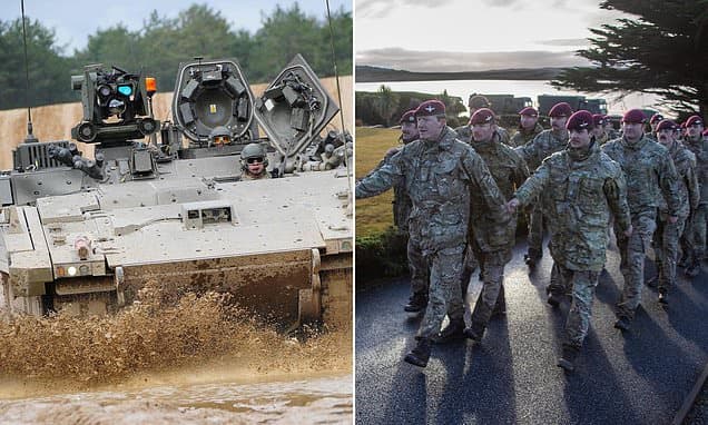 Beleaguered £6.3billion Ajax light tanks 'poisoning troops with toxic fumes' MOD report reveals