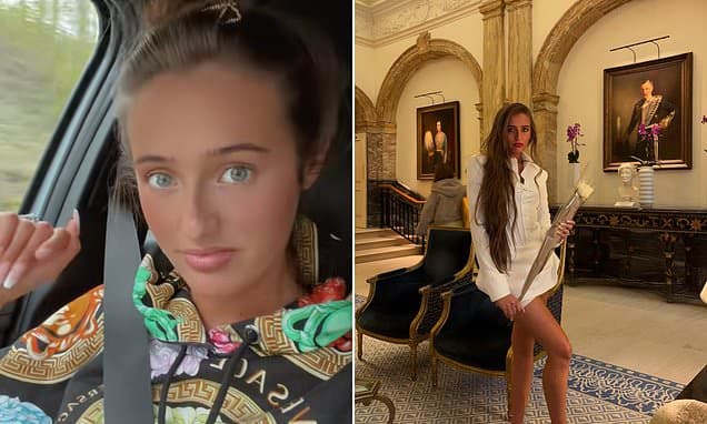 Venezuela Fury, 16, debates on wearing Crocs or New Balance trainers with her bridal gown as she gets final wedding preparations underway