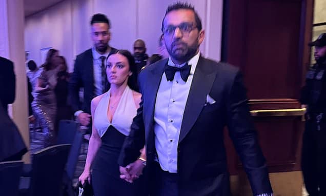 Kash Patel's stunning reaction as shooter opened fire on White House Correspondents' Dinner