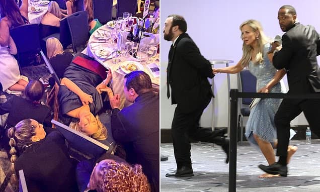 We heard pop, pop, pop, looked at the door… and waited under tables for the lunatic to unload: Inside the White House Correspondents' Dinner shooting