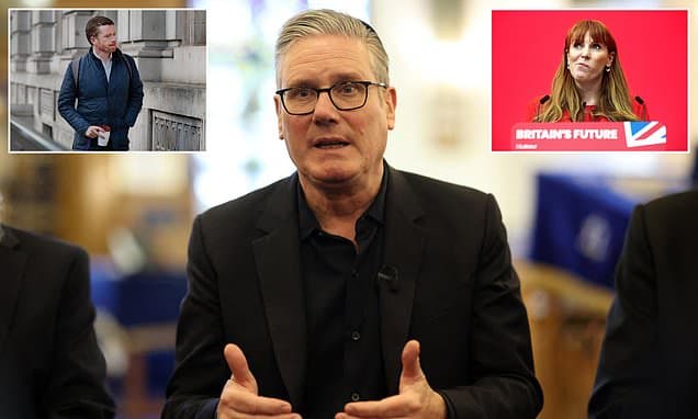 Delusional Starmer vows to be PM into the 2030s as he moans 'loyal' Labour MPs don't speak up - but Rayner 'prepares to strike' with elections disaster looming