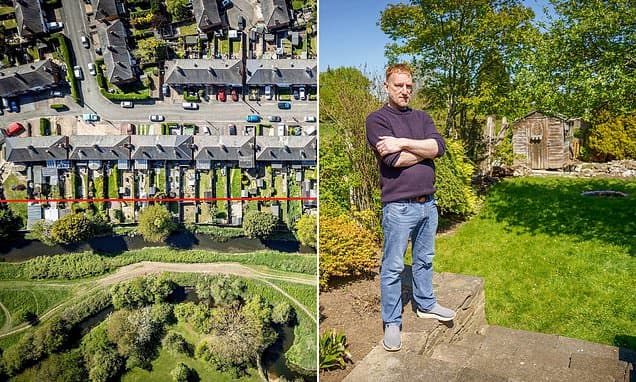 Homeowners told to pay up to £14,000 to local council after illegally trespassing on land they thought were their back gardens