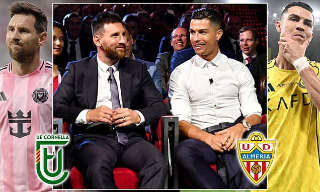 From GOATs to tycoons: Cristiano Ronaldo and Lionel Messi reignite rivalry off the pitch after surprise investments in Spanish football... so when will they face each other?