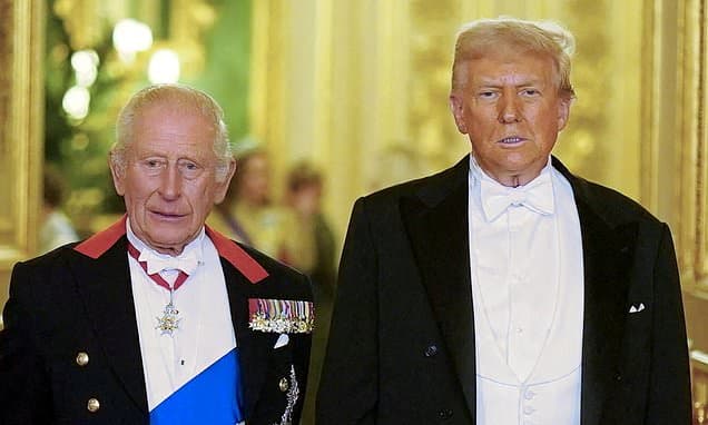 ROBERT HARDMAN: As King Charles prepares to fly to US in the wake of the White House 'shooting'... can even he, with his effortless art for diplomacy, smooth over the gaping chasm between our two countries?