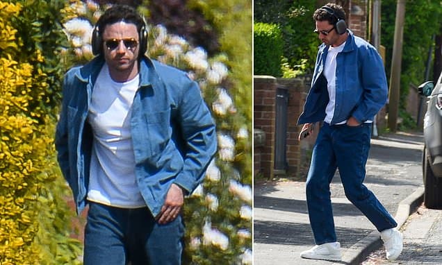Adam Thomas is seen for the first time after he 'ripped up his crown' after he was goaded by David Haye at the explosive I'm A Celebrity final