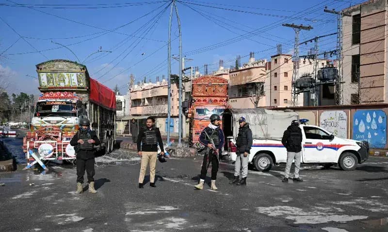 Police intensify combing operation against terrorists after Chilas attack; 15 held