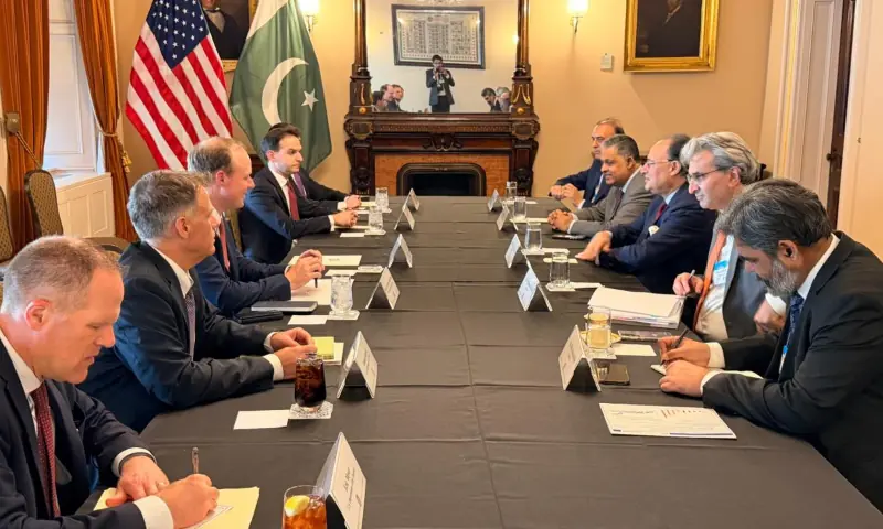 Aurangzeb holds ‘productive’ meeting with US Treasury officials, discusses avenues for energy, mineral cooperation