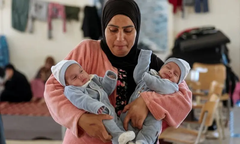 Bringing babies into the world in Lebanon’s crammed shelters
