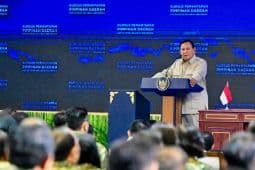 Prabowo urges regional lawmakers to be 'patriots' for national goals