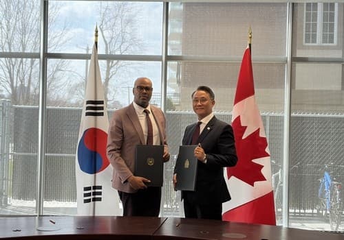 S. Korea, Canada sign coproduction treaty for audiovisual content