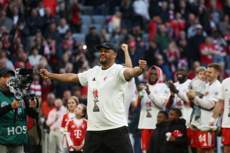 Treble-chasing Bayern put beer showers on ice despite title win