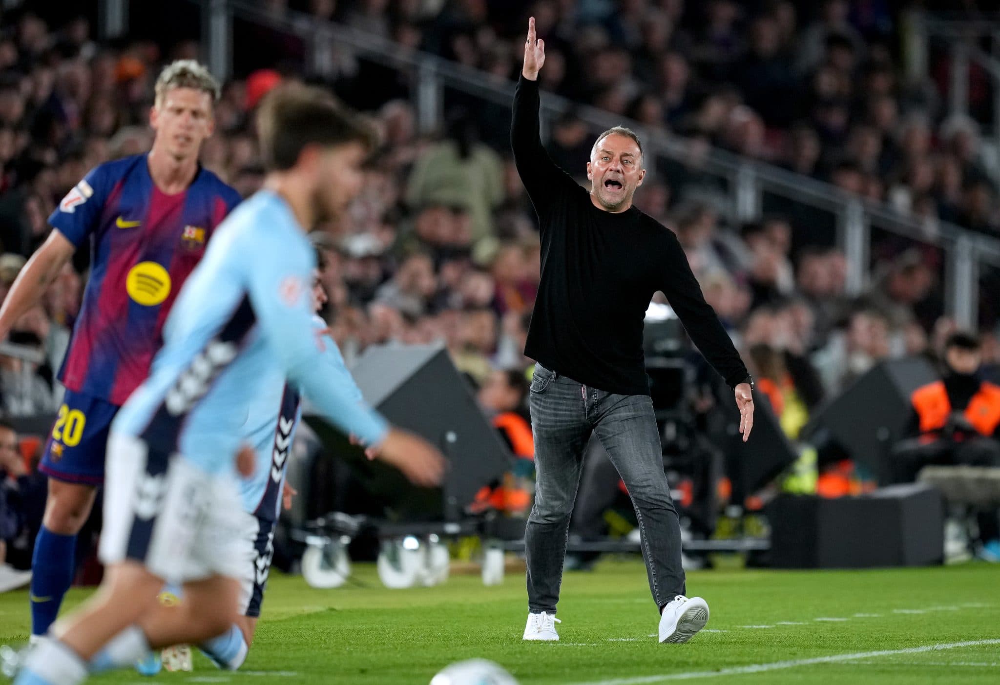 Hansi Flick talks Lamine, Cancelo, VAR after Barcelona 1-0 Celta Vigo