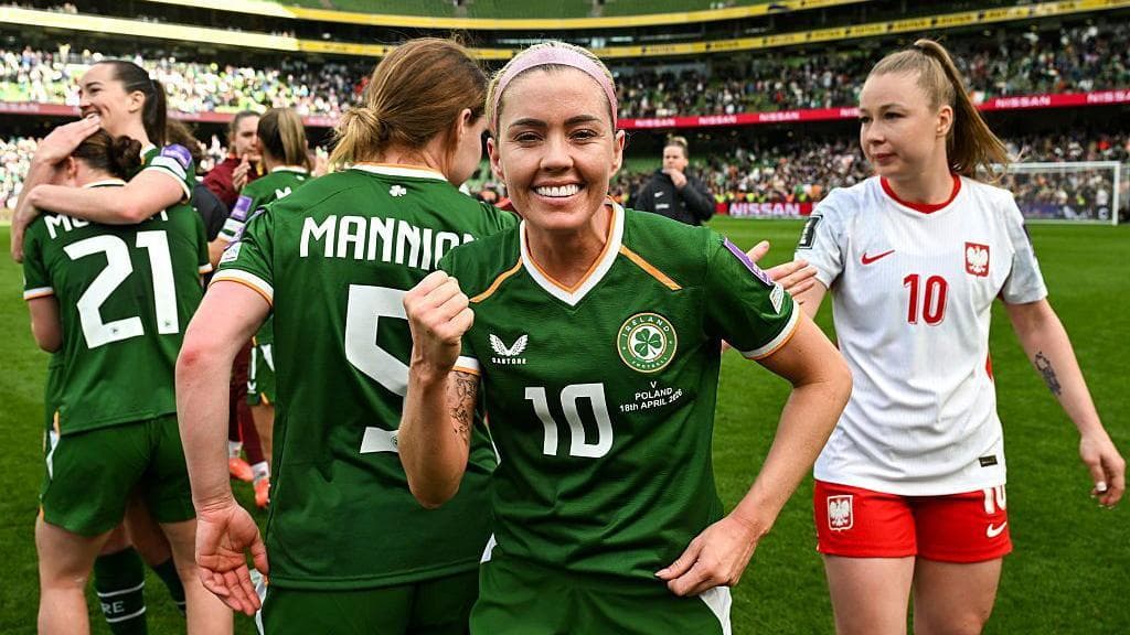 'Proper Irish performance' - Ward on Poland win