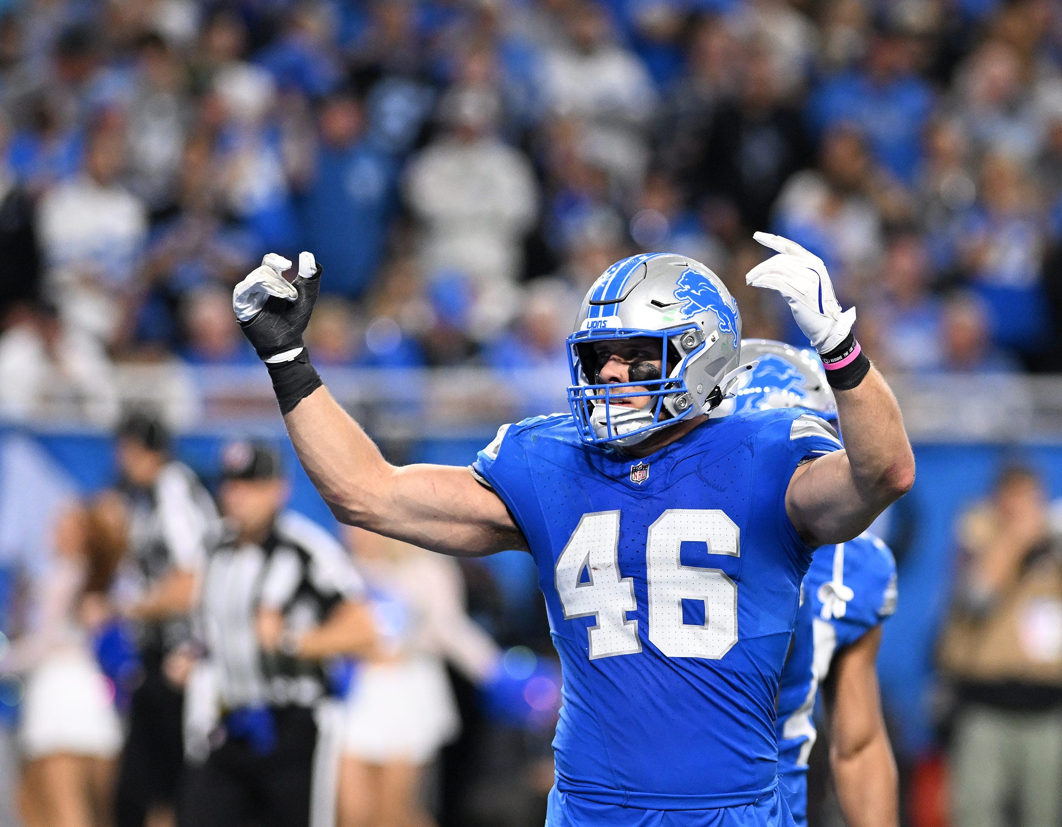Detroit Lions still weighing fifth-year option for LB Jack Campbell