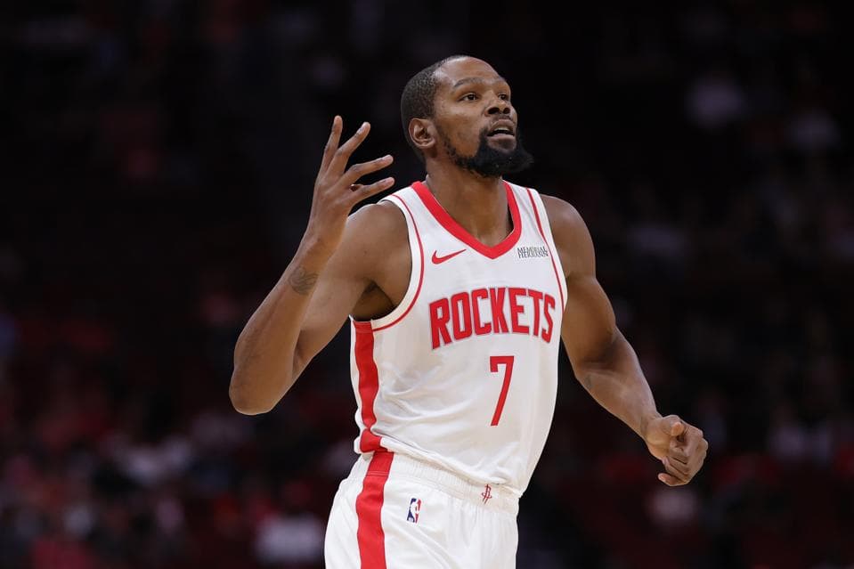 With Durant Sidelined, Rockets Drop Postseason Opener