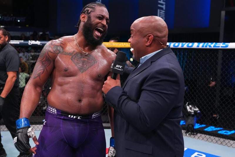 Daniel Cormier and Ryan Spann share hilarious exchange after KO win at UFC Fight Night