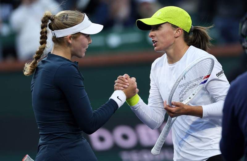 Mirra Andreeva explains what’s changed in her game after beating Iga Swiatek again