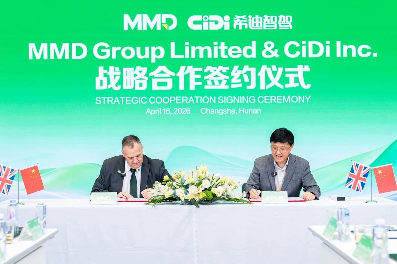 CiDi and MMD Group sign deal to develop driverless mining haulage