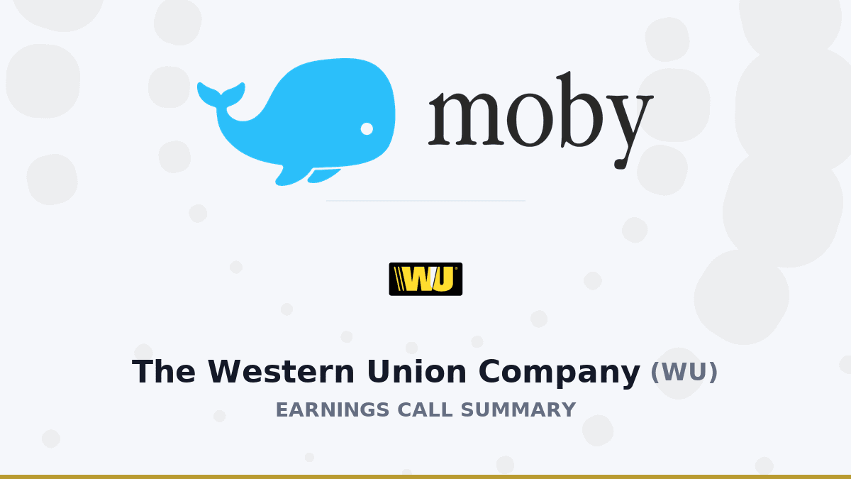 The Western Union Company Q1 2026 Earnings Call Summary