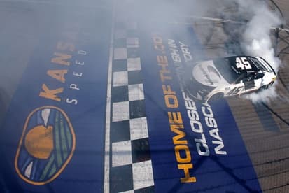 Official race results: NASCAR Cup 2026 Kansas spring race