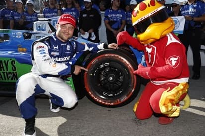 Alex Palou beats Felix Rosenqvist to take first Long Beach IndyCar win