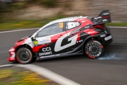 Kalle Rovanpera offering tips as Takamoto Katsuta chases Rally Islas Canarias win: "I cannot waste this support"