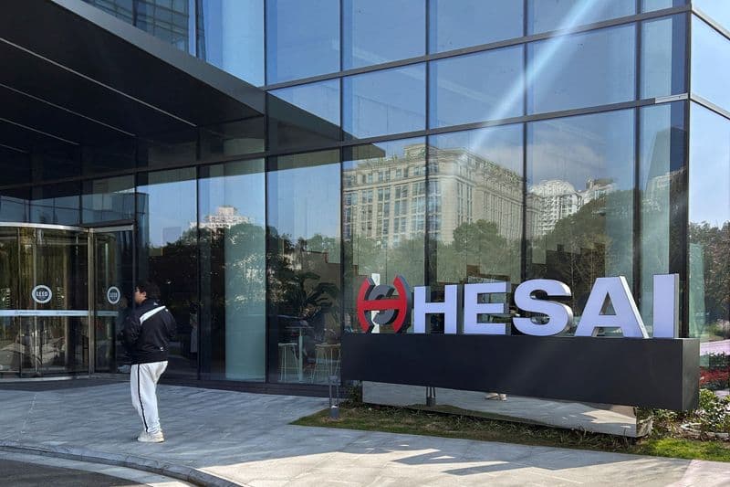 China's Hesai announces lidar sensor able to detect colour for autonomous driving