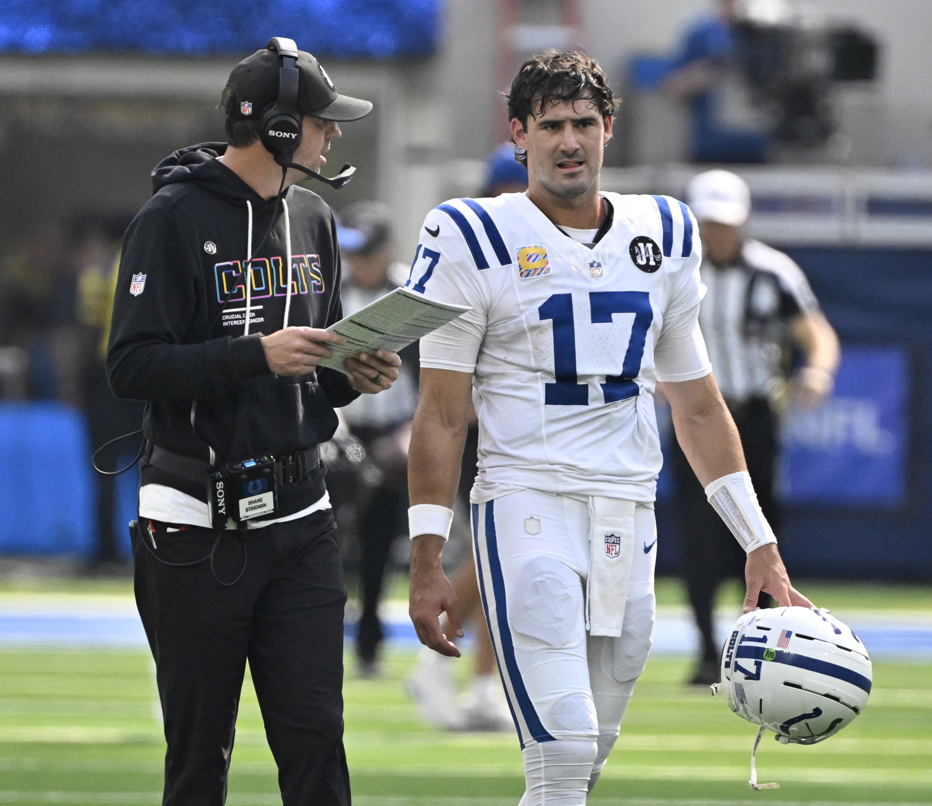 Colts head coach Shane Steichen provides encouraging update on QB Daniel Jones