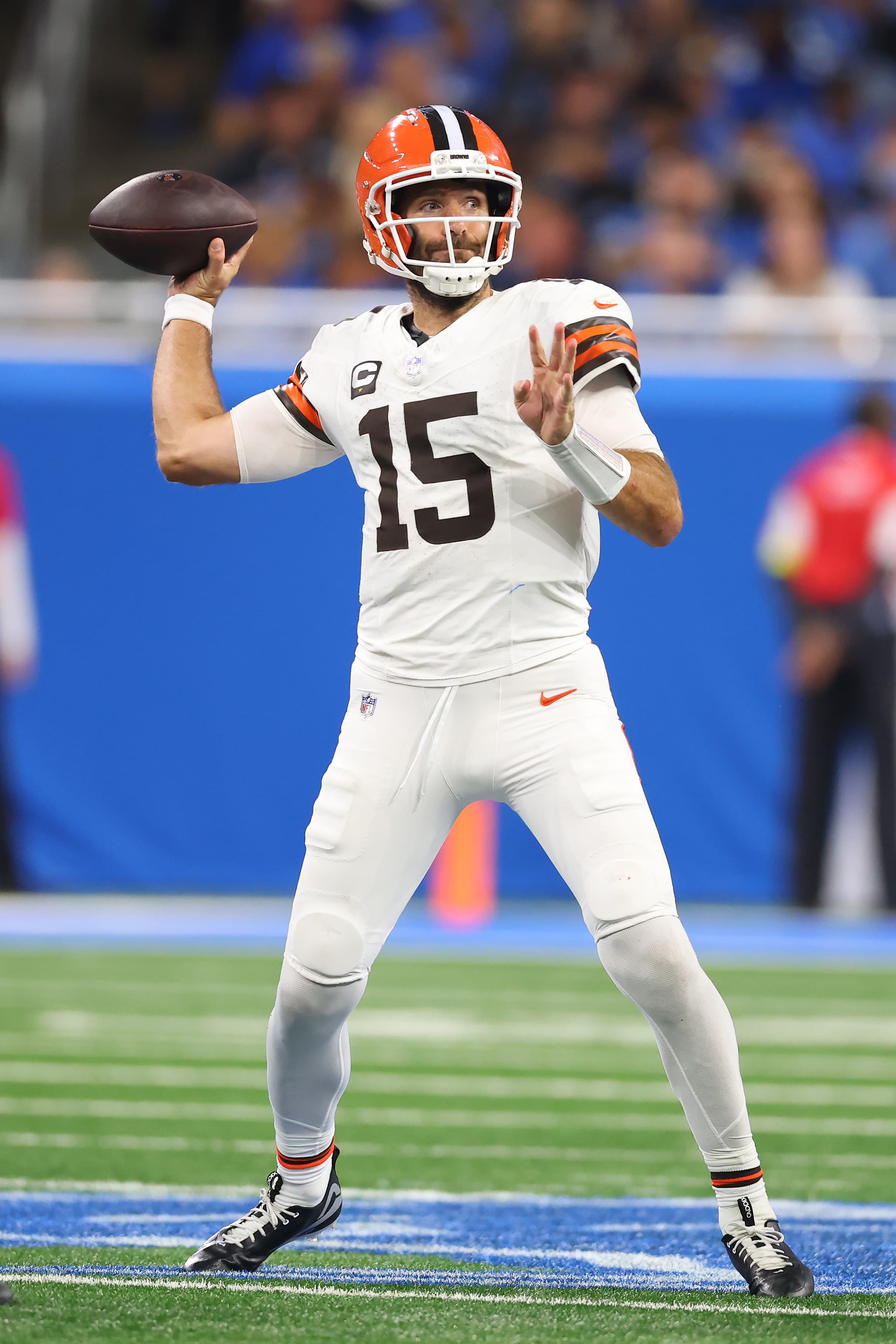 What did the Browns get from the 2025 Joe Flacco trade to the Bengals?