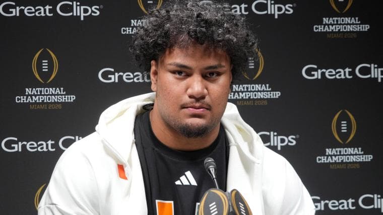 Giants' first-round pick Francis Mauigoa comes with early injury concern