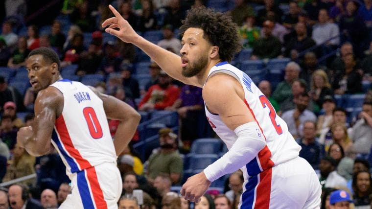 Pistons predicted to make blockbuster trade for $150 million two-time Finals MVP to create Big Three with Cade Cunningham, Jalen Duren