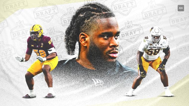How Arizona State's Max Iheanachor went from soccer goalie to first-round NFL Draft prospect