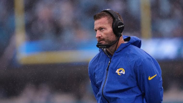 Sean McVay defends Ty Simpson pick after viral press conference moment