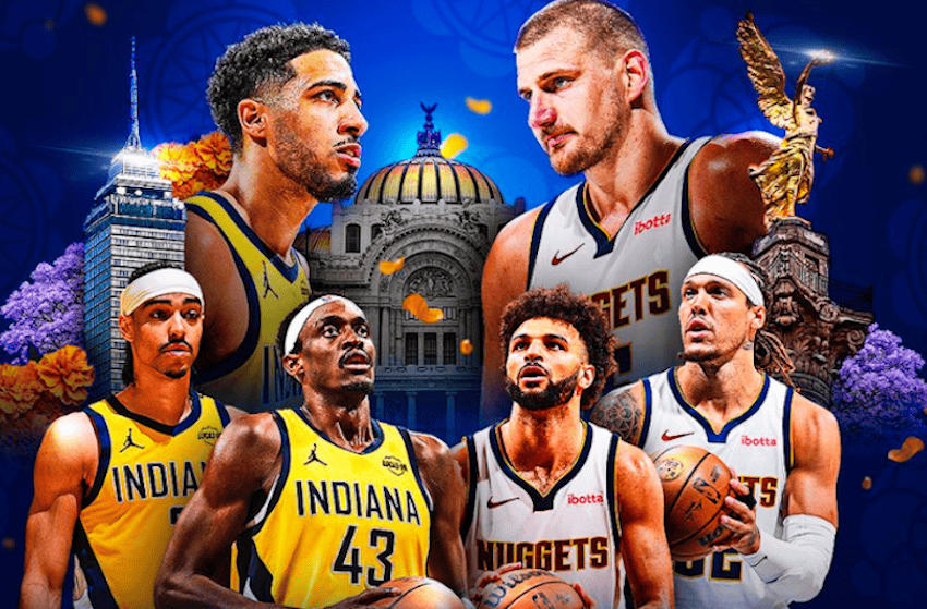 Next season’s Mexico City NBA game will pit the Denver Nuggets against the Indiana Pacers