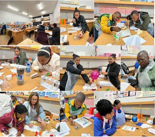 Inquiry-based chemistry training for west coast natural sciences teacher