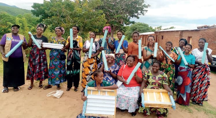 GBV survivors drilled in soap-making skills