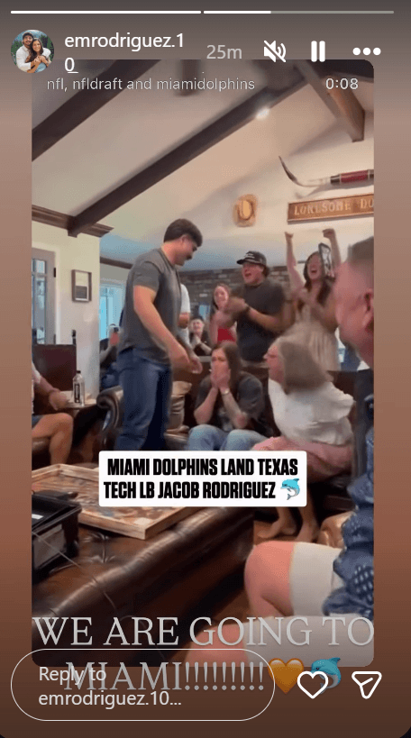 Dolphins pick shares hug with Army Black Hawk pilot wife in emotional NFL draft moment