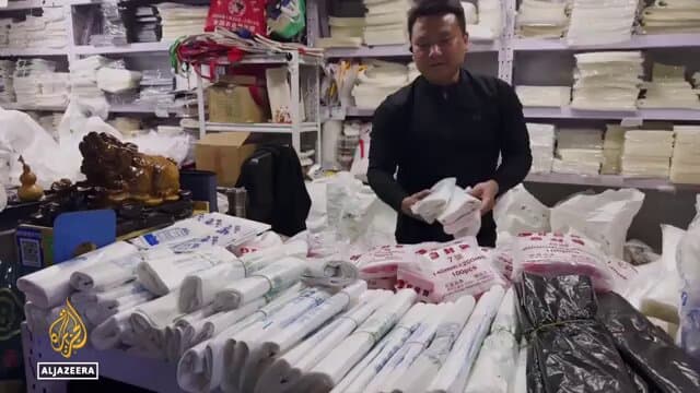 Iran war is pushing up oil & raw material costs, squeezing Chinese factories and businesses. China, already battling deflation and weak demand, now faces added pressure across supply chains. Al Jazeera's Katrina Yu reports. pic.